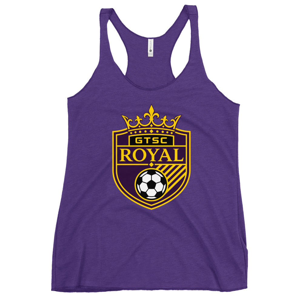 Performance | Thin Racerback Tank Top | GTSC Royal | Shield Logo