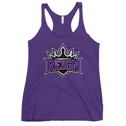 Performance | Thin Racerback Tank Top | REIGN 10U Softball | Emblem Logo