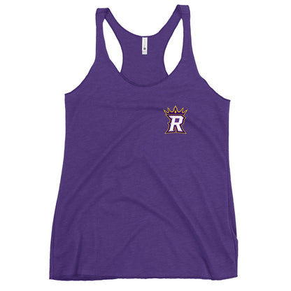 Performance | Thin Racerback Tank Top | REIGN 10U Softball | Royale Crest Logo