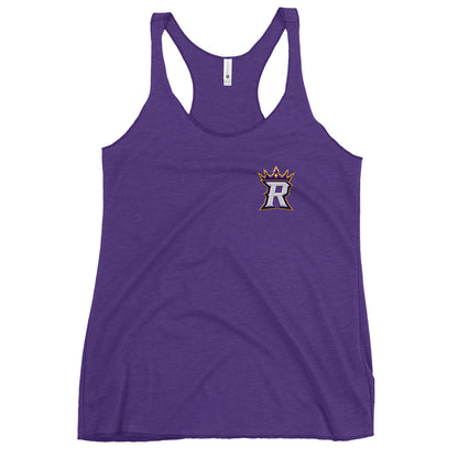 Performance | Thin Racerback Tank Top | REIGN 10U Softball | Royale Crest Logo