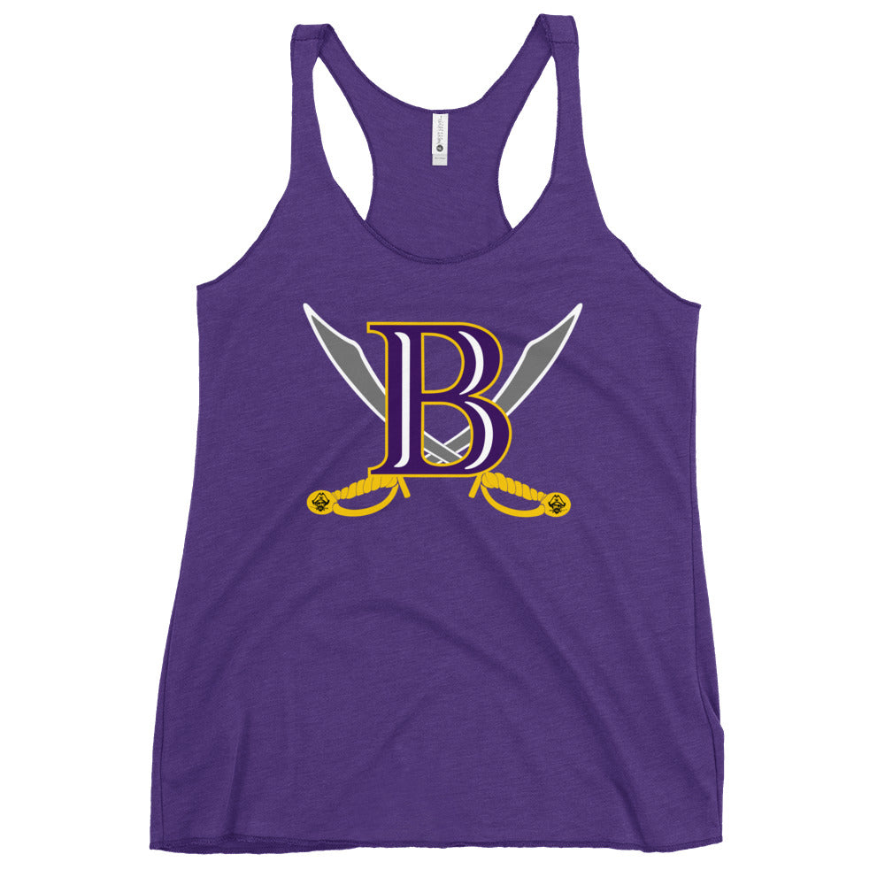 Performance | Thin Racerback Tank Top | Belton Youth Football Pirates | Vanguard Logo