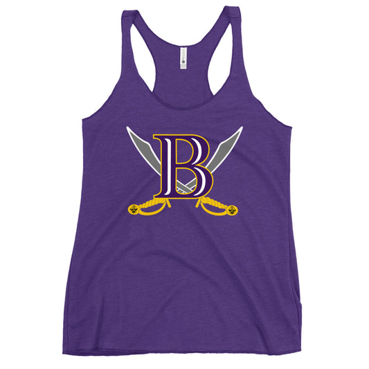 Performance | Thin Racerback Tank Top | Belton Youth Football Pirates | Vanguard Logo