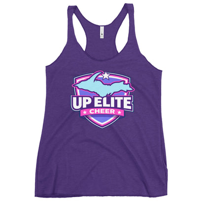 Performance | Thin Racerback Tank Top | UP Elite Cheer | Shield Logo