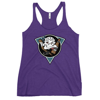 Performance | Thin Racerback Tank Top | Mighty Drunks | Crest Logo