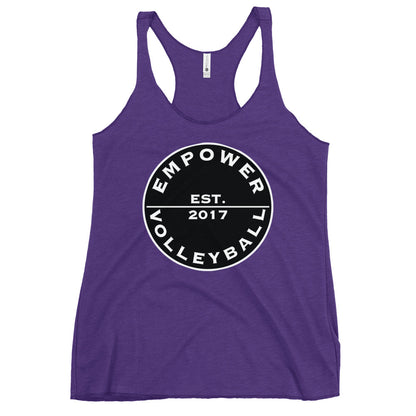 Performance | Thin Racerback Tank Top | Empower Volleyball Club | Alpha Spike Logo