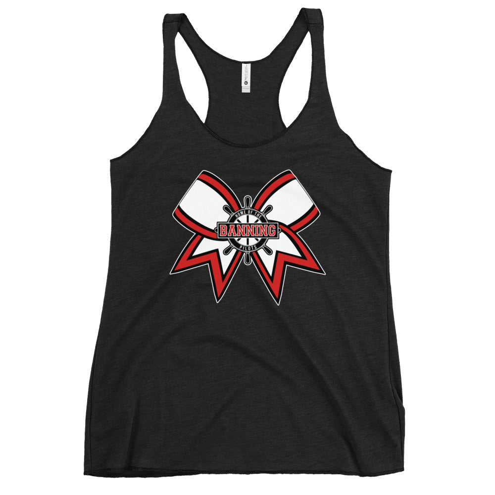 Performance | Thin Racerback Tank Top | BHS Coed Cheer | Bow Logo