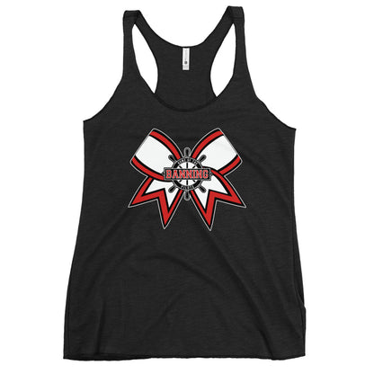 Performance | Thin Racerback Tank Top | BHS Coed Cheer | Bow Logo
