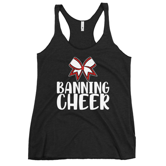 Performance | Thin Racerback Tank Top | BHS Coed Cheer | Banning Cheer Logo