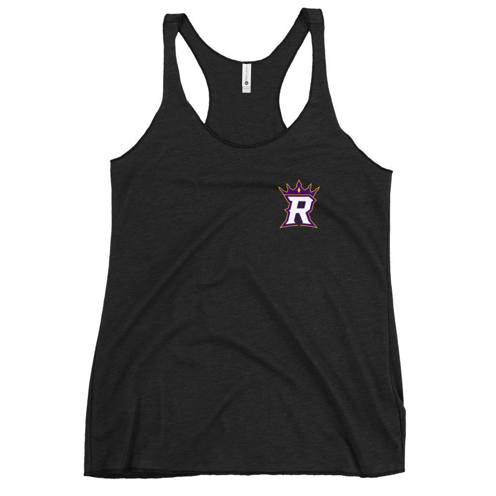 Performance | Thin Racerback Tank Top | REIGN 10U Softball | Emblem Logo