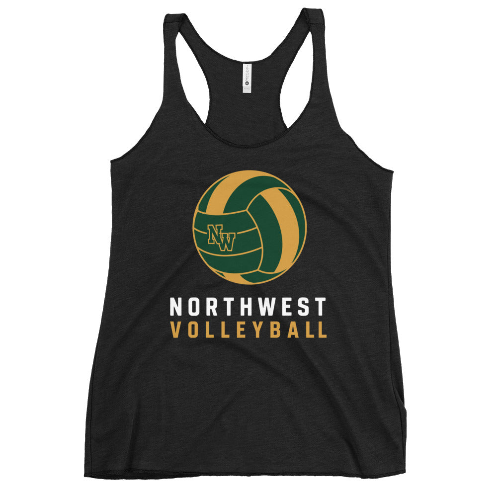 Performance | Thin Racerback Tank Top | Northwest High School | Emblem Logo