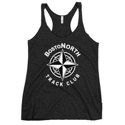 Performance | Thin Racerback Tank Top | Boston-North Track Club | Crest Logo