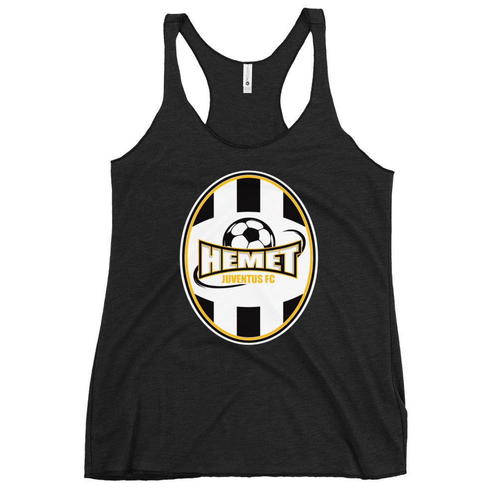 Performance | Thin Racerback Tank Top | Hemet Juventus | Crest Logo
