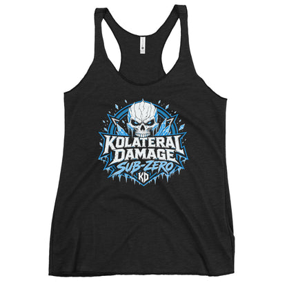 Performance | Thin Racerback Tank Top | Kolateral Damage E-Sports | Shield Logo