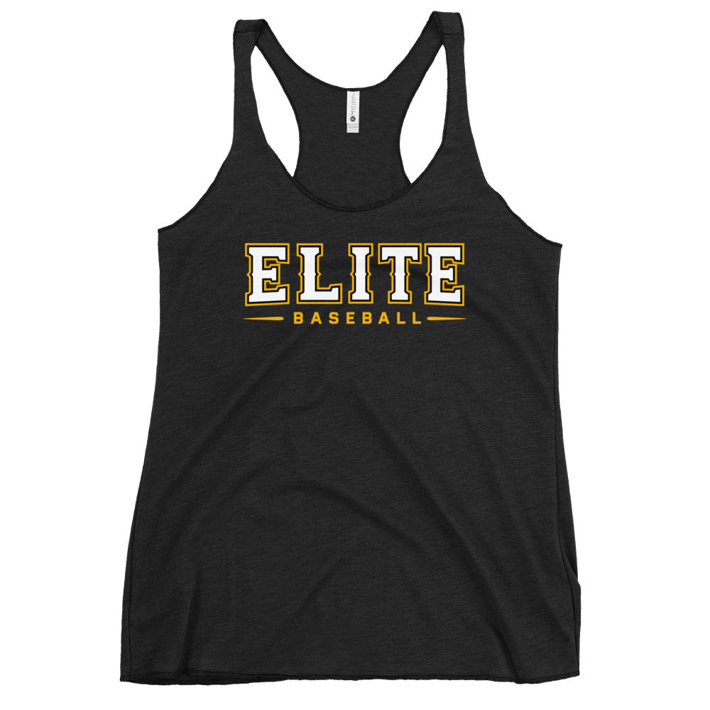 Performance | Thin Racerback Tank Top | Elite Baseball | Vanguard Logo