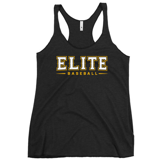 Performance | Thin Racerback Tank Top | Elite Baseball | Vanguard Logo