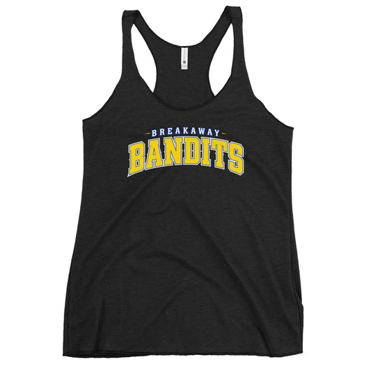 Performance | Thin Racerback Tank Top | Breakaway Bandits Softball Club | Emblem Logo