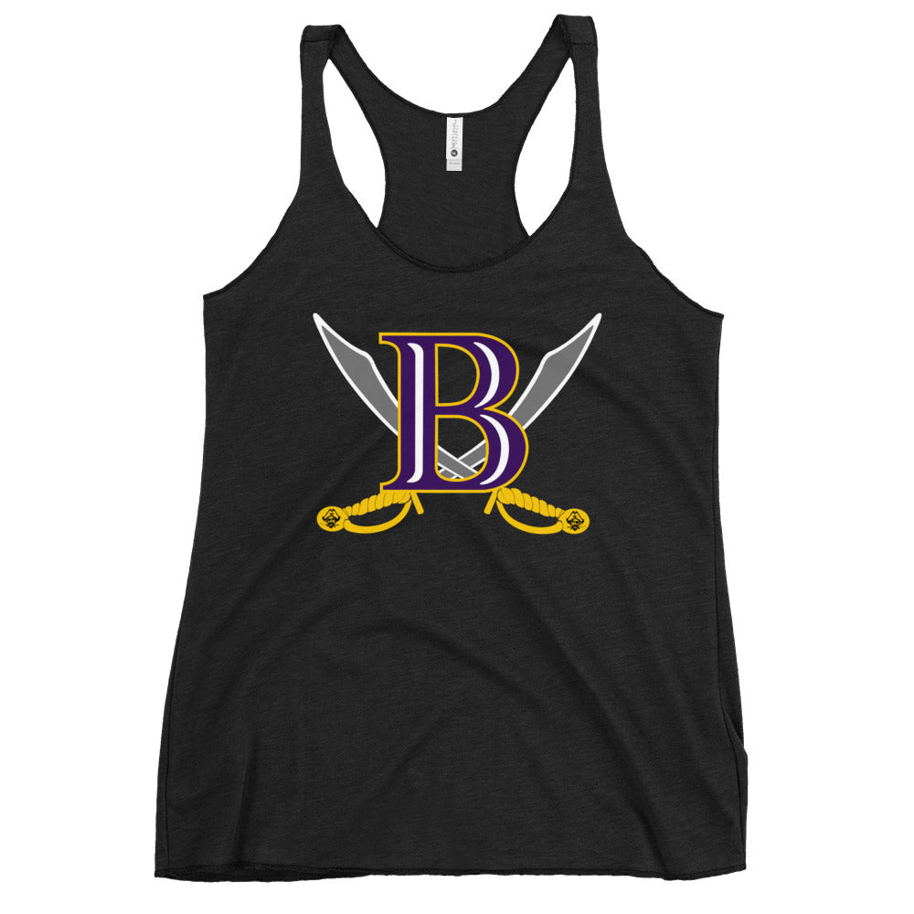 Performance | Thin Racerback Tank Top | Belton Youth Football Pirates | Vanguard Logo