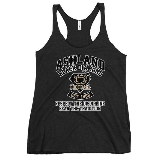 Performance | Thin Racerback Tank Top | Ashland Black Diamonds | Emblem Logo