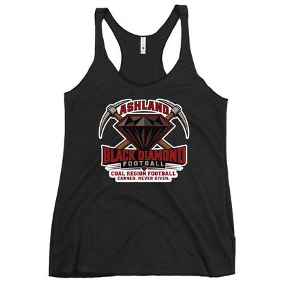 Performance | Thin Racerback Tank Top | Ashland Black Diamonds | Vanguard Logo
