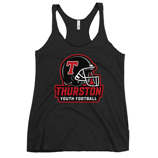 Performance | Thin Racerback Tank Top | Thurston Youth Football | Crest Logo