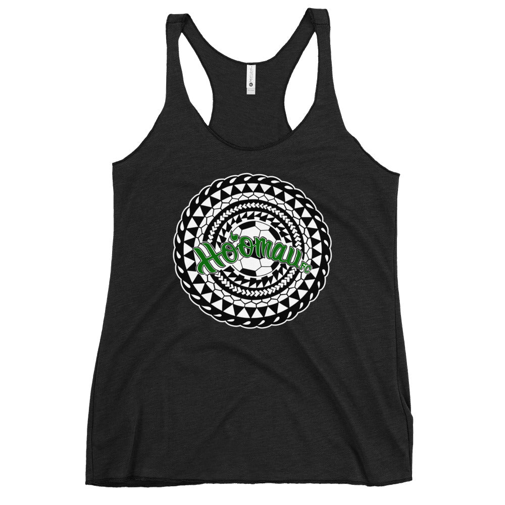 Performance | Thin Racerback Tank Top | Hoomau FC | Emblem Logo