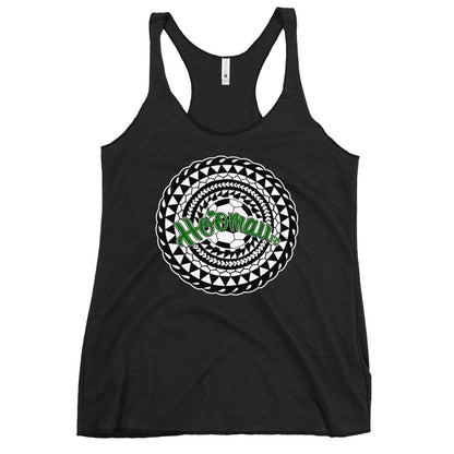 Performance | Thin Racerback Tank Top | Hoomau FC | Emblem Logo