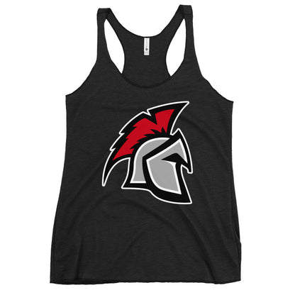 Performance | Thin Racerback Tank Top | Sanford Spartans | Emblem Logo