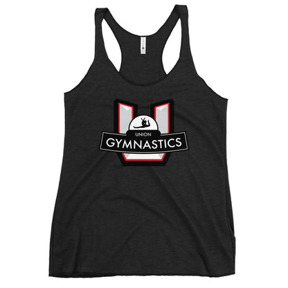 Performance | Thin Racerback Tank Top | Union Gymnastics | Crest Logo