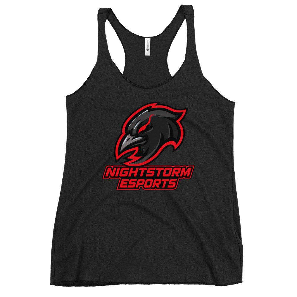 Performance | Thin Racerback Tank Top | NightStorm Esports | Crest Logo