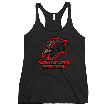 Performance | Thin Racerback Tank Top | NightStorm Esports | Crest Logo
