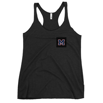 Performance | Thin Racerback Tank Top | Michigan Select Baseball | M Lettermark Logo
