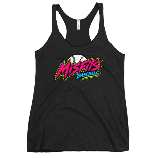 Performance | Thin Racerback Tank Top | Misfits Baseball | Athletics Logo