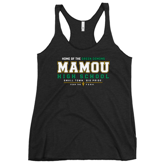 Performance | Thin Racerback Tank Top | Mamou High School | Vanguard Logo