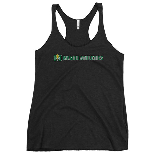 Performance | Thin Racerback Tank Top | Mamou High School | Emblem Logo