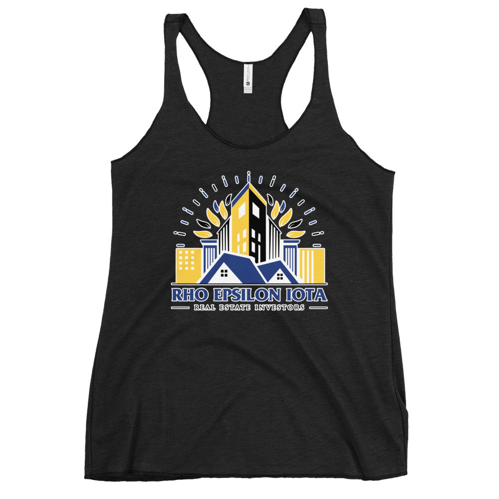 Performance | Thin Racerback Tank Top | Rho | Emblem Logo