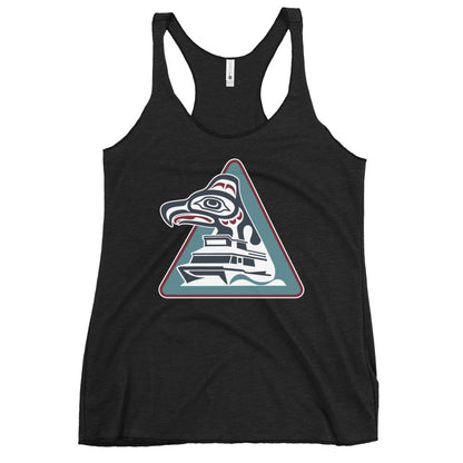 Performance | Thin Racerback Tank Top | Allen Marine | Vanguard Logo