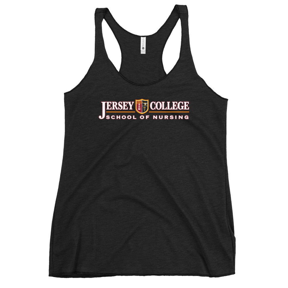 Performance | Thin Racerback Tank Top | Grand View University Nursing | Emblem Logo