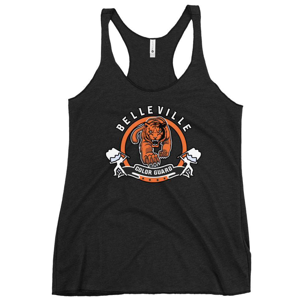 Performance | Thin Racerback Tank Top | Belleville Community Guard Programs | Vanguard Logo