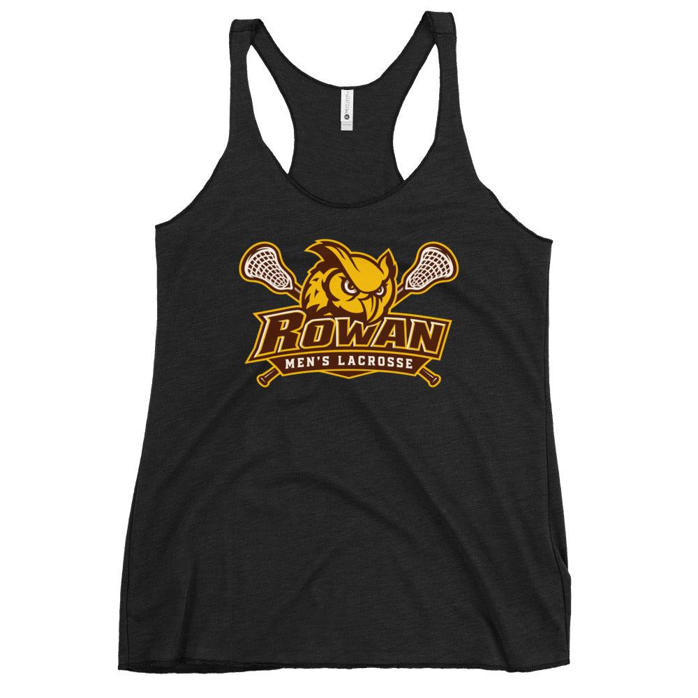 Performance | Thin Racerback Tank Top | Rowan Men’s Lacrosse | Valor Logo