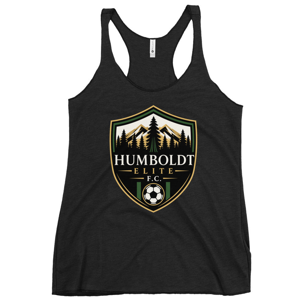 Performance | Thin Racerback Tank Top | Humboldt Elite FC | Shield Logo