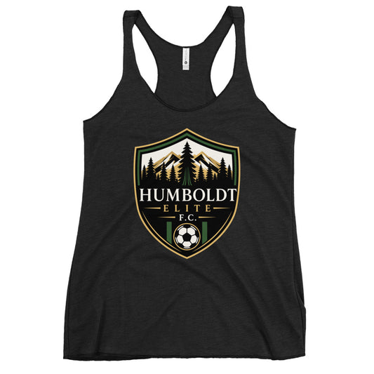 Performance | Thin Racerback Tank Top | Humboldt Elite FC | Shield Logo