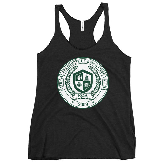 Performance | Thin Racerback Tank Top | Kappa Omega Alpha | Badge Logo