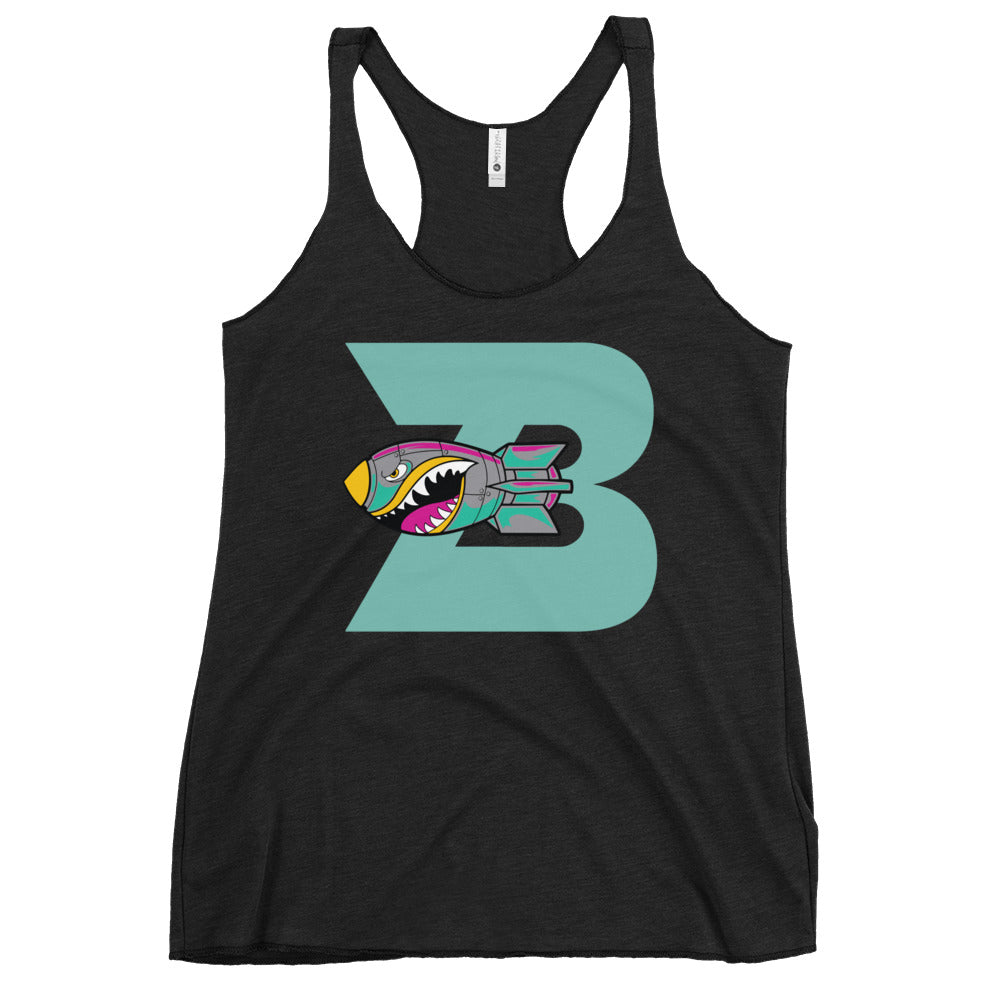 Performance | Thin Racerback Tank Top | Buffalo Bomb Squad 12u Softball | Valor Logo