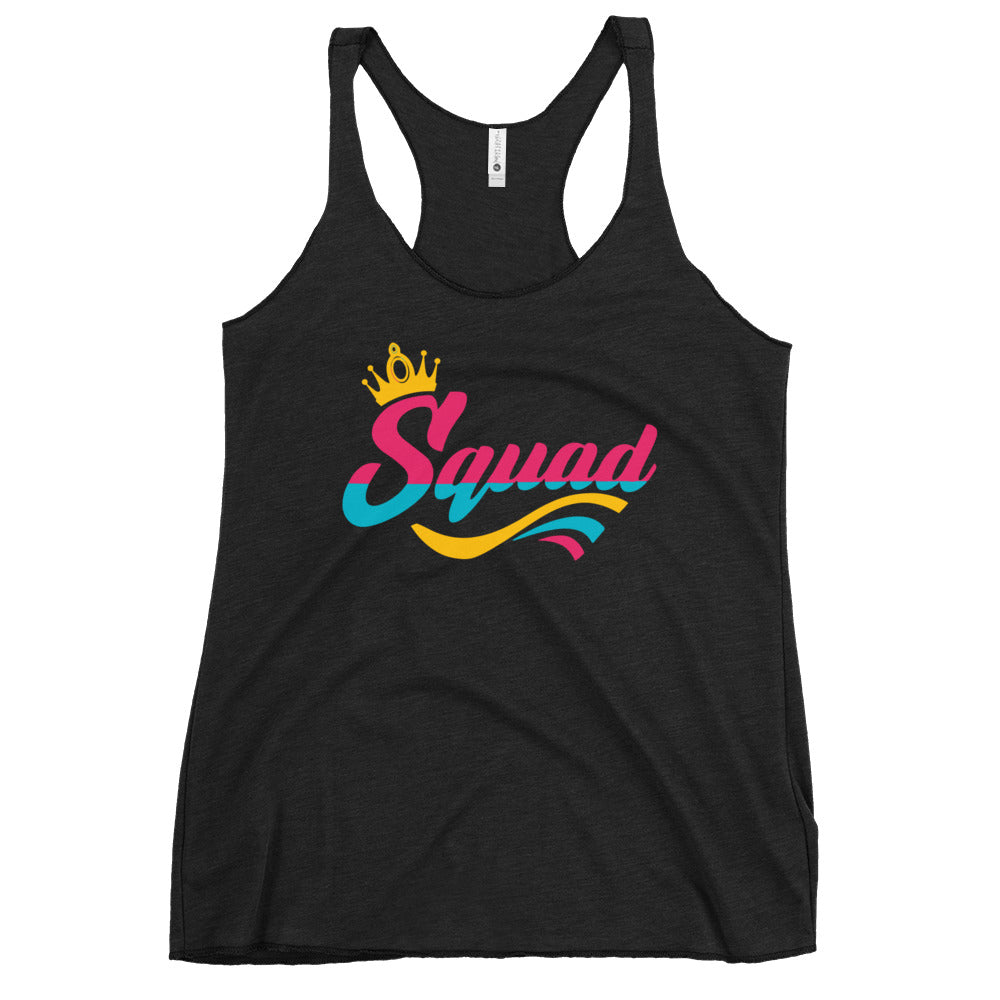 Performance | Thin Racerback Tank Top | Buffalo Bomb Squad 12u Softball | Vanguard Alt Logo