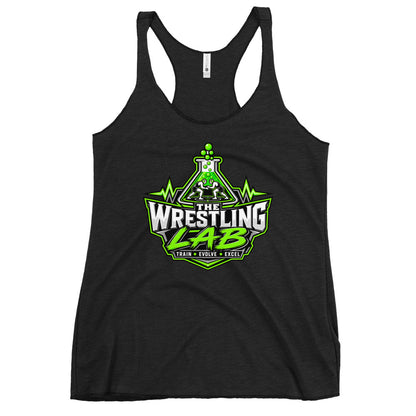 Performance | Thin Racerback Tank Top | The Wrestling Lab | Emblem Logo