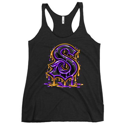 Performance | Thin Racerback Tank Top | Naples Sirens | Lettermark Logo