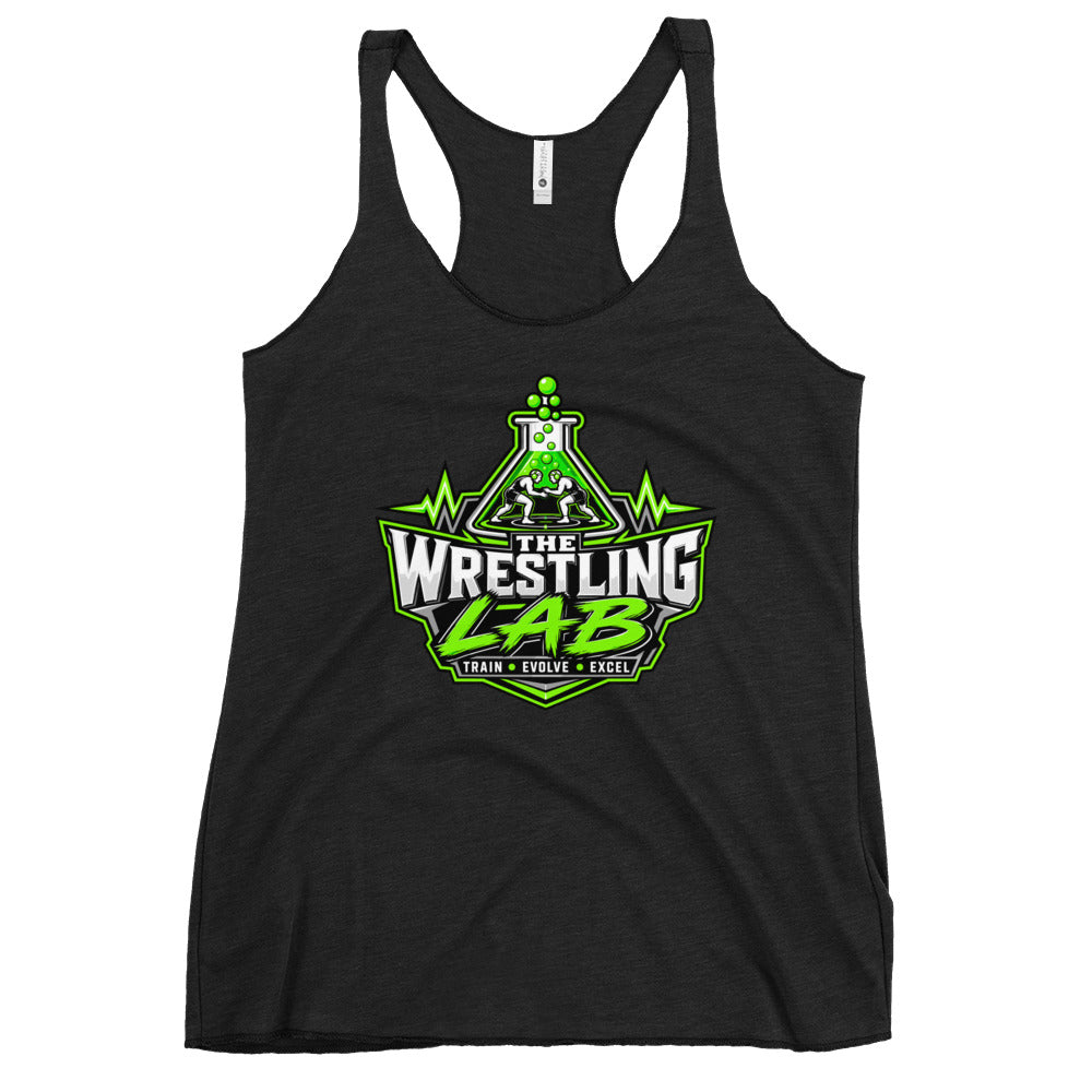 Performance | Thin Racerback Tank Top | The Wrestling Lab | Emblem Logo
