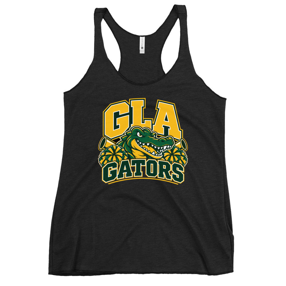 Performance | Thin Racerback Tank Top | GLA Gators Cheer Team | Emblem Logo