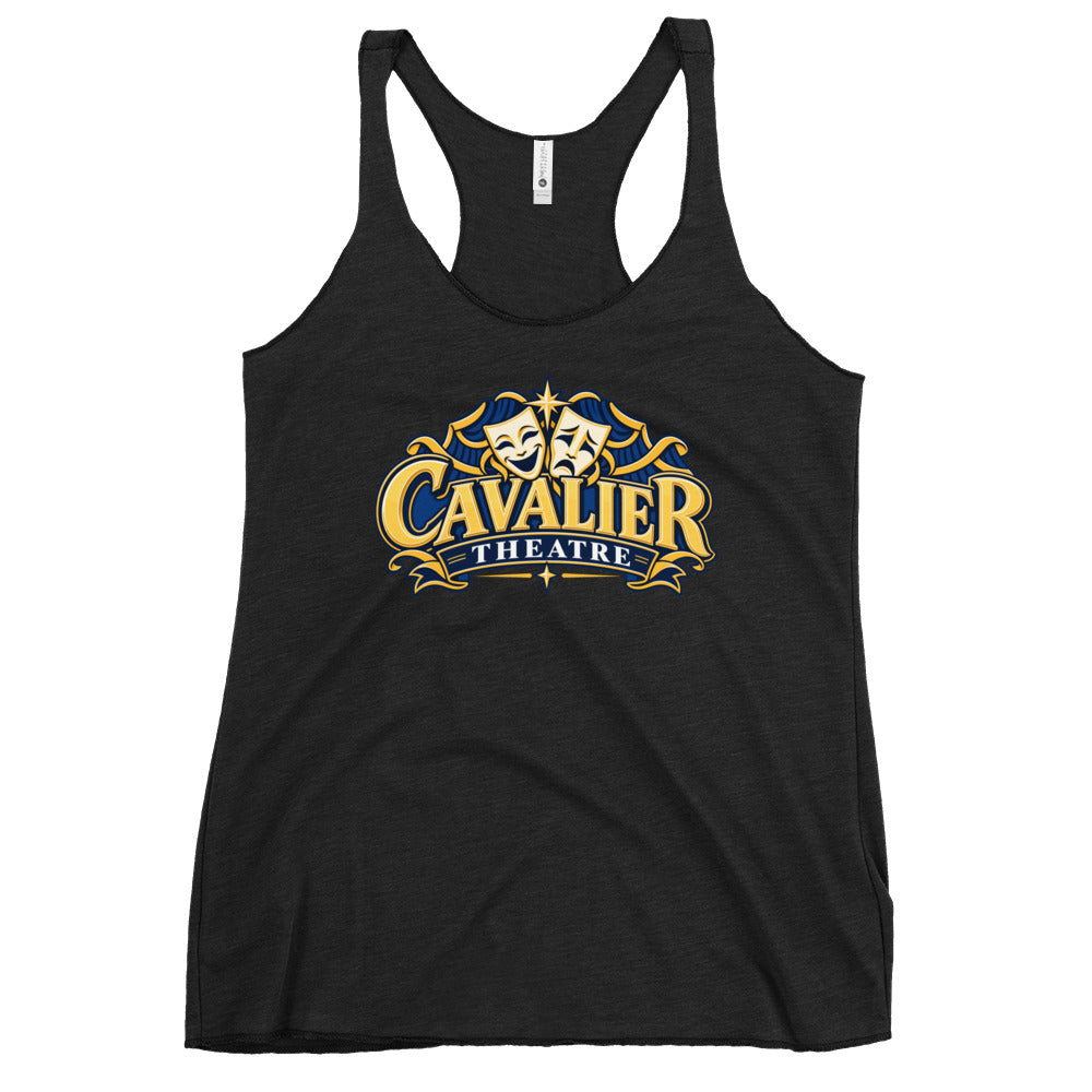 Performance | Thin Racerback Tank Top | Cavalier Theatre Troupe | Emblem Logo