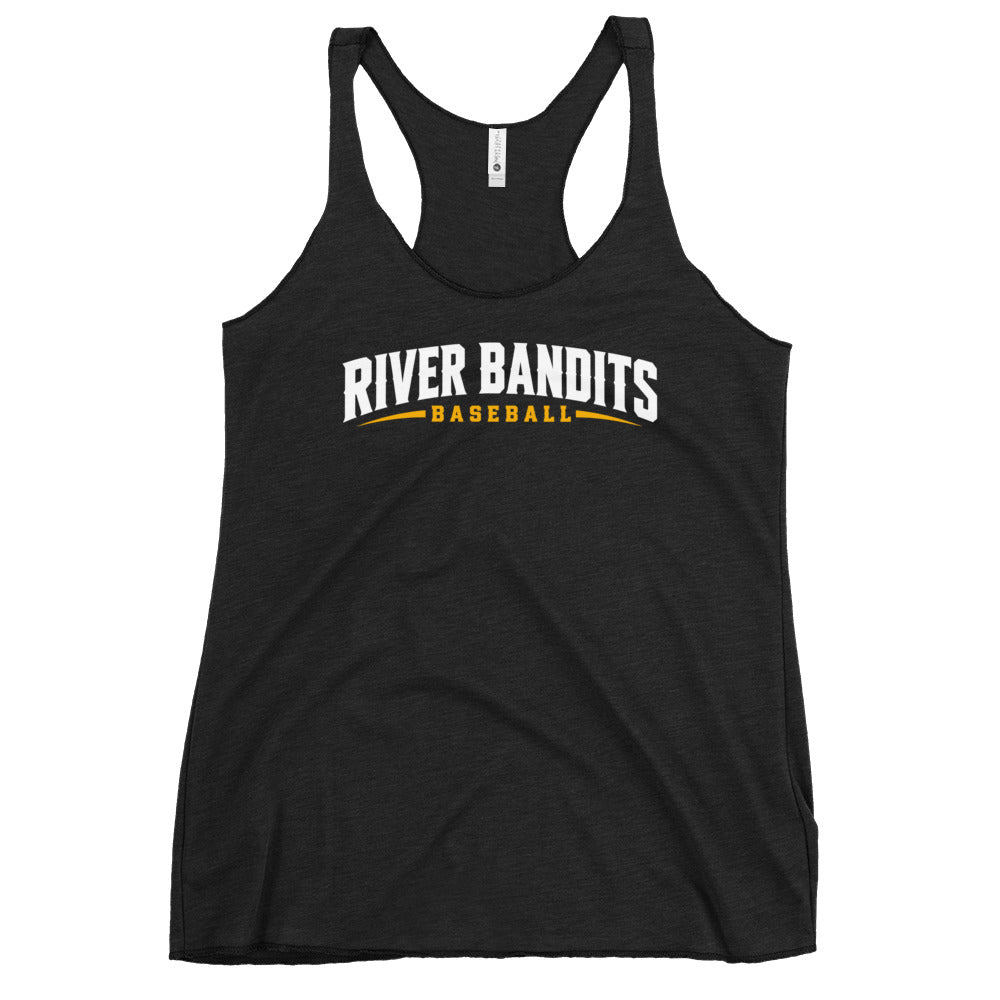 Performance | Thin Racerback Tank Top | South Bend River Bandits | Lettermark Logo